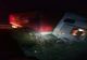 Accident rutier pe DN 5. Un tir a părăsit carosabilul și a lovit un mal de pământ