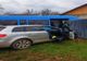 Accident rutier pe DN 61, între un microbuz în care se aflau cetățeni bulgari și un autoturism 