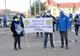 Sindicaliștii din Federaţia ”Solidaritatea Sanitară” au pichetat Prefectura Giurgiu