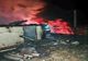 Magazie cuprinsă de flăcări la Sfântu Gheorghe. Două autospeciale au intervenit pentru stingerea incendiului
