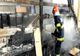 Remorcă de autocamion încărcată cu răşină, cuprinsă de flăcări pe DN61