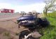 Accident pe DN 5, la Uzunu. O şoferiţă s-a răsturnat cu maşina în şanţ 