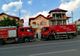 Giurgiu. O casă de pe strada Gării a luat foc. Două autospeciale de pompieri intervin la faţa locului