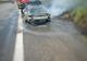 Incendiu pe Autostrada A1, la kilometrul 35. Un autoturisma luat foc în mers