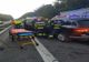 Giurgiu. Coliziune în lanţ pe A1, la Căscioarele. O persoană a avut nevoie de îngrijiri medicale