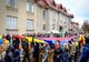 Sute de giurgiuveni au sărbătorit Ziua Naţională în stradă