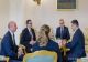 GEORGE SIMION, ÎNTÂLNIRE OFICIALĂ CU PREȘEDINTELE POLONIEI, ANDRZEJ DUDA, LA PALATUL PREZIDENȚIAL DIN VARȘOVIA. PRINCIPALELE TEME DE DISCUȚIE ABORDATE 